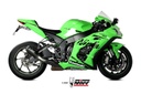 Mivv Slip-On Mk3 carbono Kawasaki ZX-10 R / RR / SE 2016-24