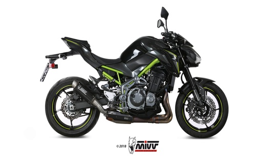 [K.045.L2P] Mivv Slip-On GP Pro carbono Kawasaki Z900 2017-19 / Z900 A2 (35 KW / 70 KW) 2017-24