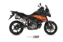 Mivv 2 Slip-On Suono St. Steel con tapa carbono KTM 990 Supermoto SMT 2009-13