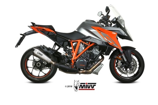 [KT.018.LDRX] Mivv Slip-On Delta Race St. Steel KTM 1290 Superduke GT 2016-24