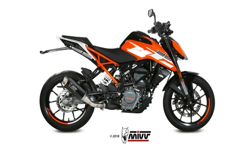 [KT.019.L2P] Mivv Slip-On GP Pro carbono KTM 125/390 Duke / RC 125/390 2017-20