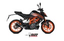 Mivv Slip-On Mk3 black KTM 125 Duke 2021-23