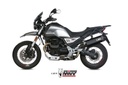 Mivv Slip-On Speed edge black Moto Guzzi V85 TT 2019-24