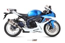 Mivv Slip-On Suono St. Steel con tapa carbono Suzuki GSX-R 600 2011-16 / GSX-R 750 2011-17