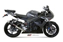 Mivv Slip-On GP black Yamaha YZF 600 R6 2003-05