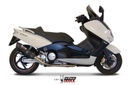 Mivv Full system 2x1 Suono black con tapa carbono Yamaha T-MAX 500 2001-07