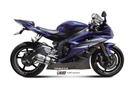 Mivv Slip-On Suono St. Steel con tapa carbono Yamaha YZF 600 R6 2006-16