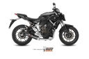 Mivv Full system 2x1 Oval carbono con tapa carbono Yamaha MT-07 / FZ-07 2014-24