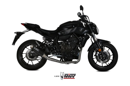 [Y.045.L2P] Mivv Full system 2x1 GP Pro carbono Yamaha MT-07 / FZ-07 2014-20