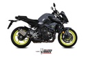 Mivv Slip-On Suono St. Steel con tapa carbono Yamaha MT-10 / FZ-10 2016-22