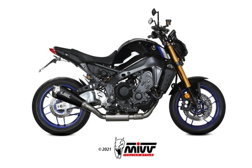 [Y.066.LDRC] Mivv Full system 3x1 Delta Race carbono Yamaha MT-09 / SP / FZ-09 2021-23