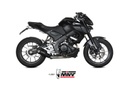 Mivv Full system 1x1 X-M1 black Yamaha MT-125 2020-24/YZF R125 2019-23