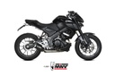 Mivv Full system 1x1 MK3 carbono Yamaha MT-125 2020-24/YZF R125 2019-23