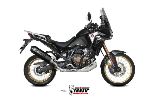 [H.079.LRB] Mivv Slip-On Speed edge black Honda CRF 1100 L Africa Twin 2020-24