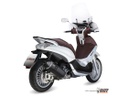 Mivv Full system 1x1 Speed edge black Piaggio Beverly 300 2010-16