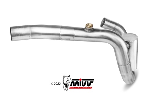 [M.HO.034.C1] Mivv Colector St. Steel Honda CRF 450 2021-24