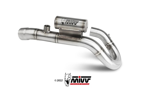 [M.HO.035.C1] Mivv Colector St. Steel Honda CRF 250 2022-24