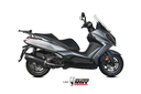 Mivv Slip-On Mover black Kymco Downtown 350 2016-20