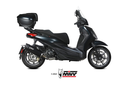 Mivv Slip-On Mover black Piaggio Beverly 300 2021-24