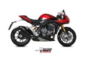 Mivv 2 Slip-On Mk3 carbono Triumph Speed Triple 1200 RR / RS 2021-24