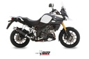 Mivv Slip-On Dakar black Suzuki DL V-Strom 1000 / XT 2014-20 / 1050 / XT 2020-24