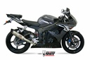 Mivv Slip-On GP titanium con tapa carbono Yamaha YZF 600 R6 2003-05