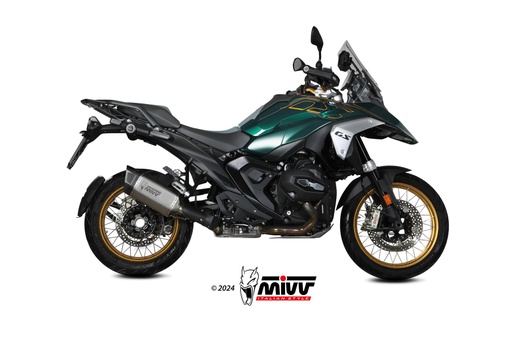 [B.042.LR1T] MIVV SLIP-ON SR-1 TITANIUM BMW R 1300 GS 2024