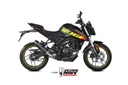 Mivv Slip-On GP carbon con tapa carbono Voge Brivido 125 R 2023-24