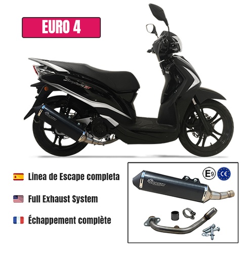 [JC6622IESTRACING] Escapament Racing per Sym Symphony 125i EURO4 (&gt;2016)