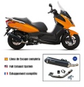 Tub d'escapament Racing per Kymco Superdink 125