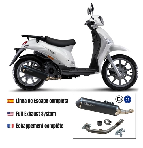 [JC6218ESTRACING] Escapament Racing per Piaggio Liberty 125-200