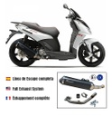 Échappement Racing pour Derbi Rambla 125