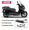 Échappement Racing pour Suzuki Burgman 125/150i (2007-13)