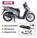 Pot d'échappement Racing pour Honda SH /@ / PS 125i-150i