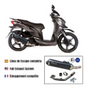 Échappement Racing pour Sym Symphony 125